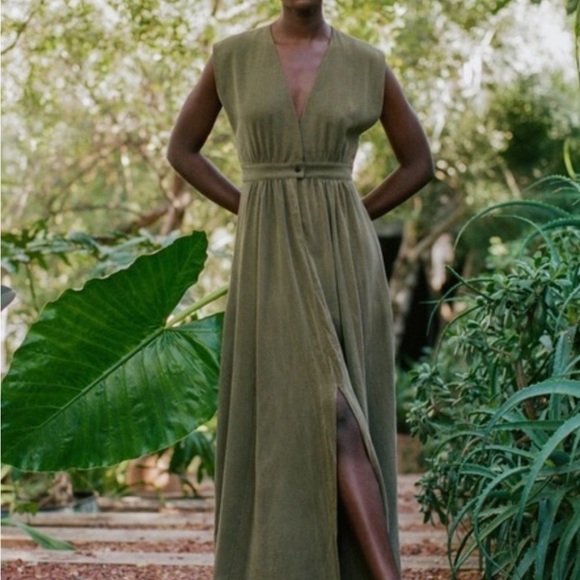 Christy Dawn Rosemary Dress in Sage Size L - Picture 1 of 13